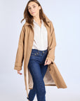 MILLE Clothing Reggie Trench in Almond