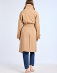 MILLE Clothing Reggie Trench in Almond