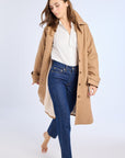 MILLE Clothing Reggie Trench in Almond