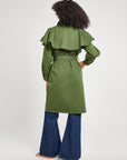 MILLE Clothing Renata Trench in Olive