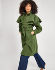 MILLE Clothing Renata Trench in Olive