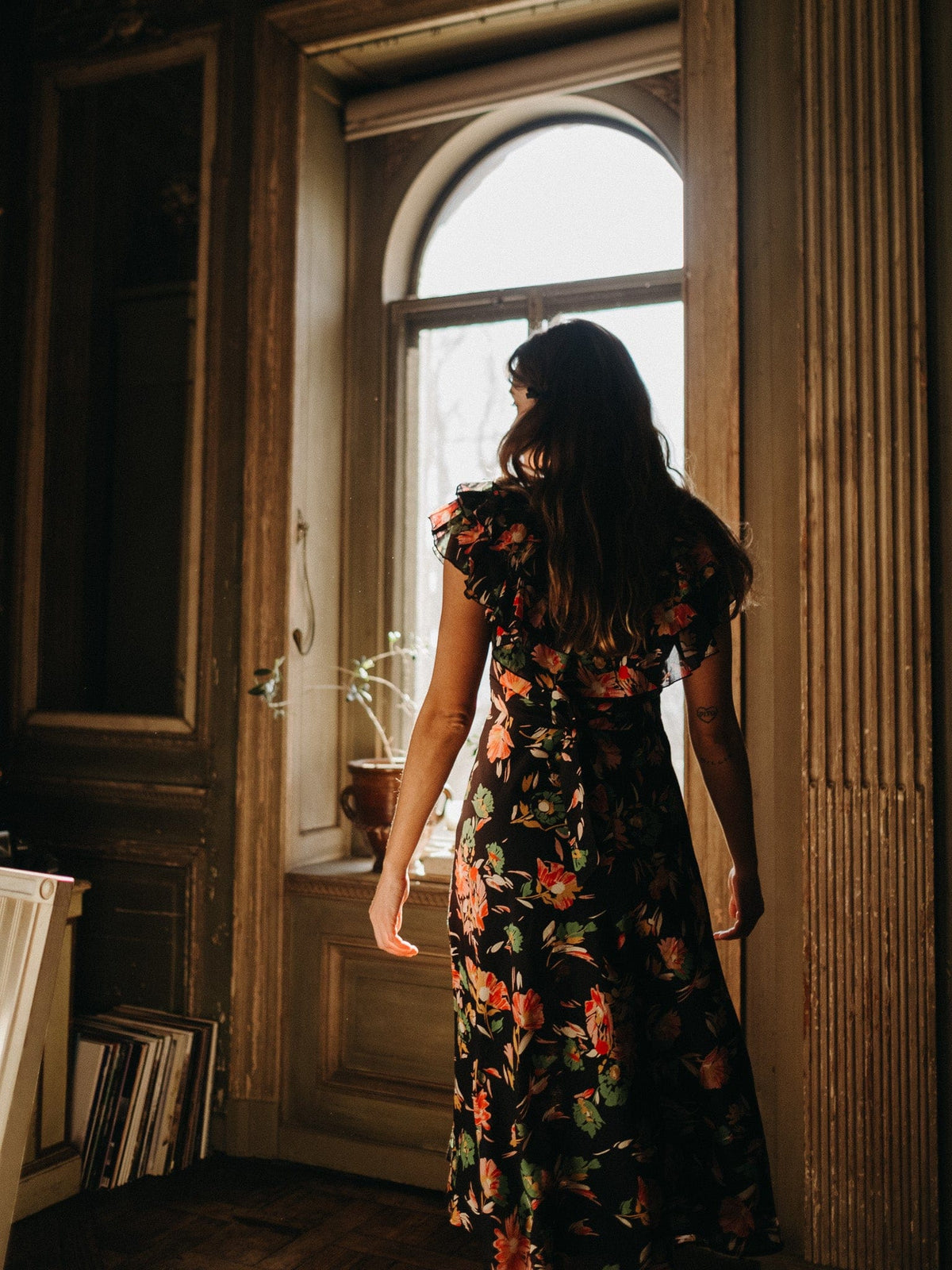 Renee Dress in Somerset — The print