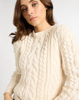 MILLE Clothing Rory Pullover in Ivory