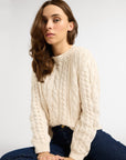 MILLE Clothing Rory Pullover in Ivory