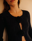 MILLE Clothing Rosita Cardigan in Navy