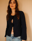MILLE Clothing Rosita Cardigan in Navy
