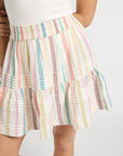 MILLE Clothing Rowan Skirt in Mallorca Stripe