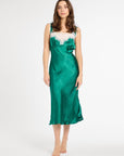 MILLE Clothing Rowe Dress in Emerald