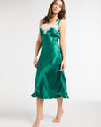 MILLE Clothing Rowe Dress in Emerald