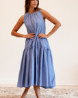 MILLE Clothing Sabine Dress in Harbor Stripe