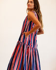 MILLE Clothing Sabine Dress in Sailing Stripe