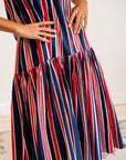MILLE Clothing Sabine Dress in Sailing Stripe