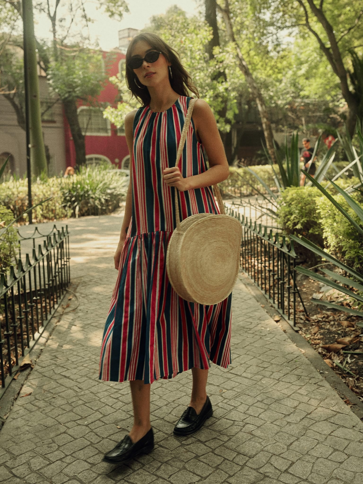 MILLE Clothing Sabine Dress in Sailing Stripe