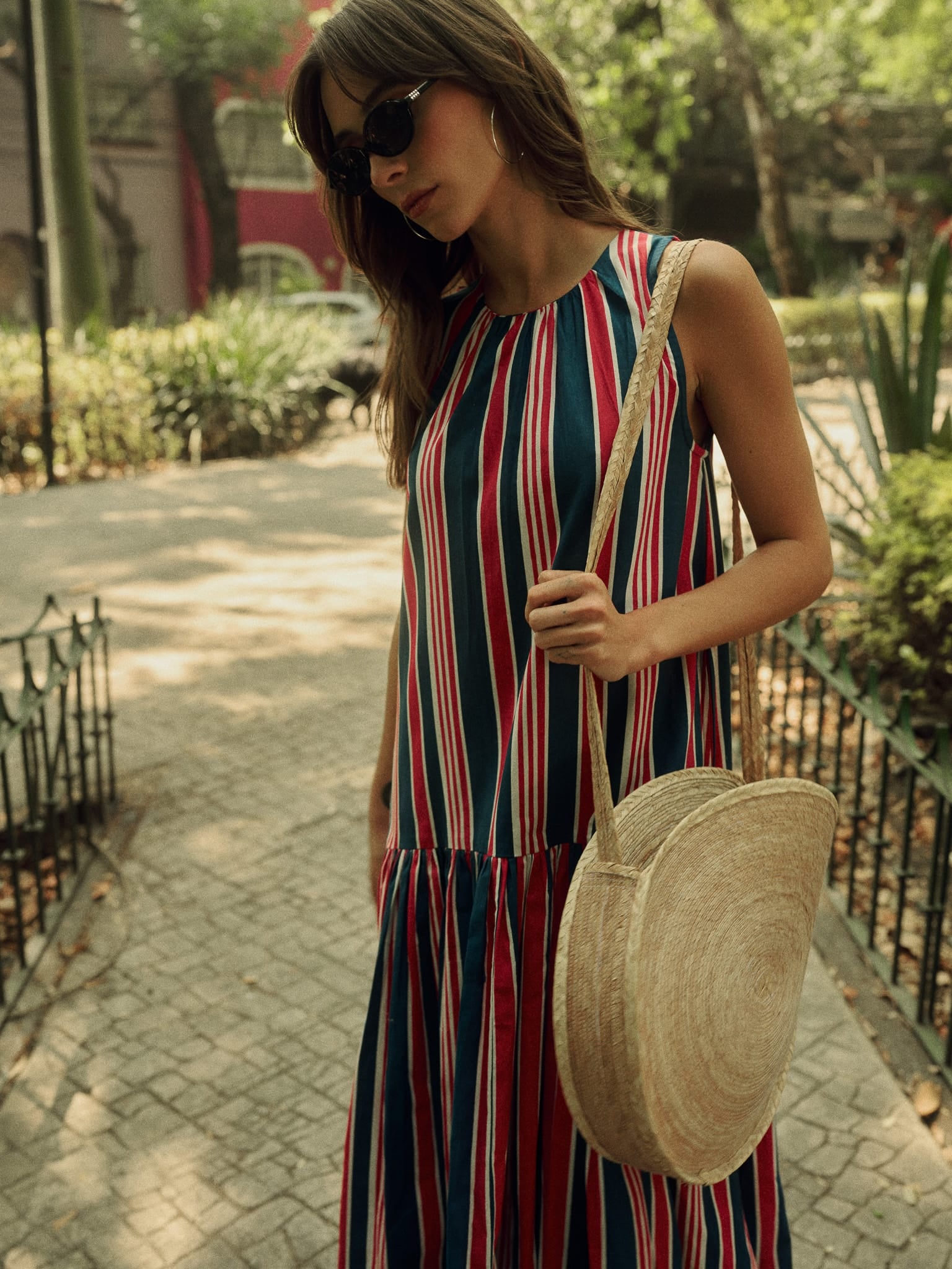 MILLE Clothing Sabine Dress in Sailing Stripe