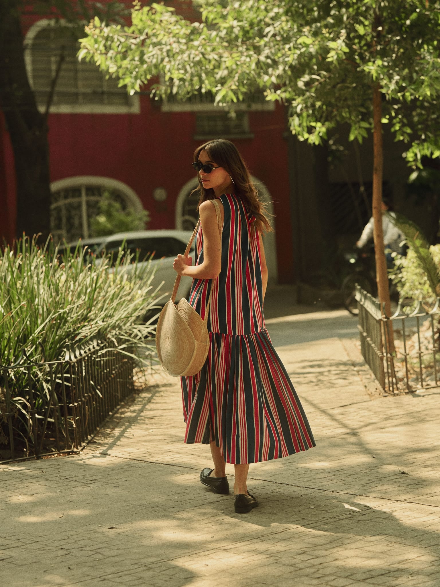 MILLE Clothing Sabine Dress in Sailing Stripe