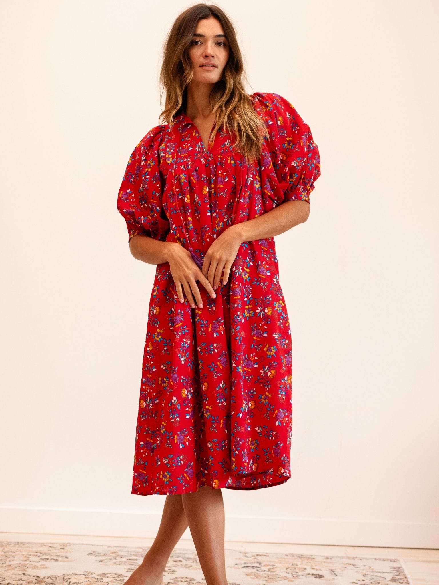 MILLE Clothing Saffron Dress in Isola
