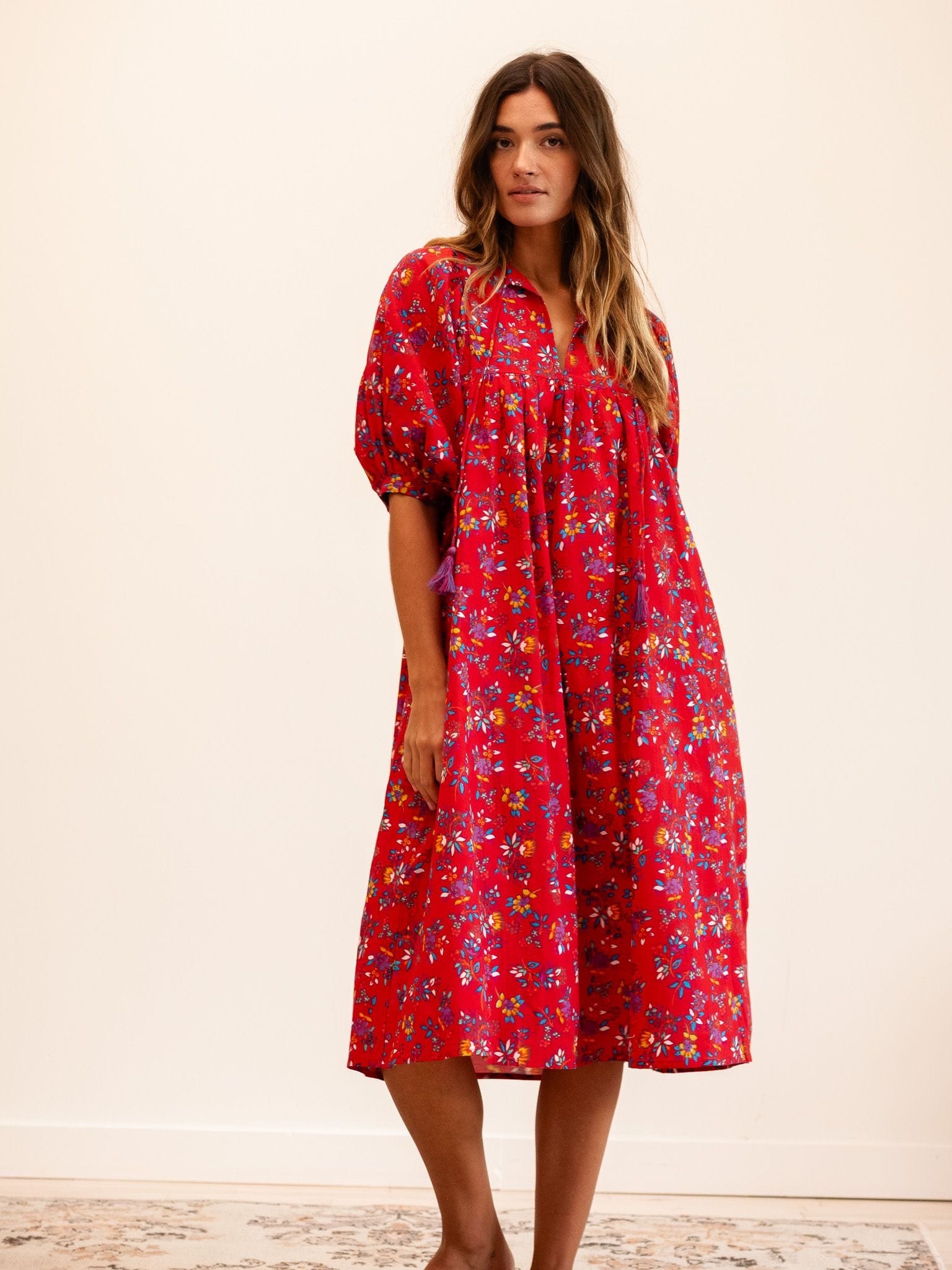 MILLE Clothing Saffron Dress in Isola