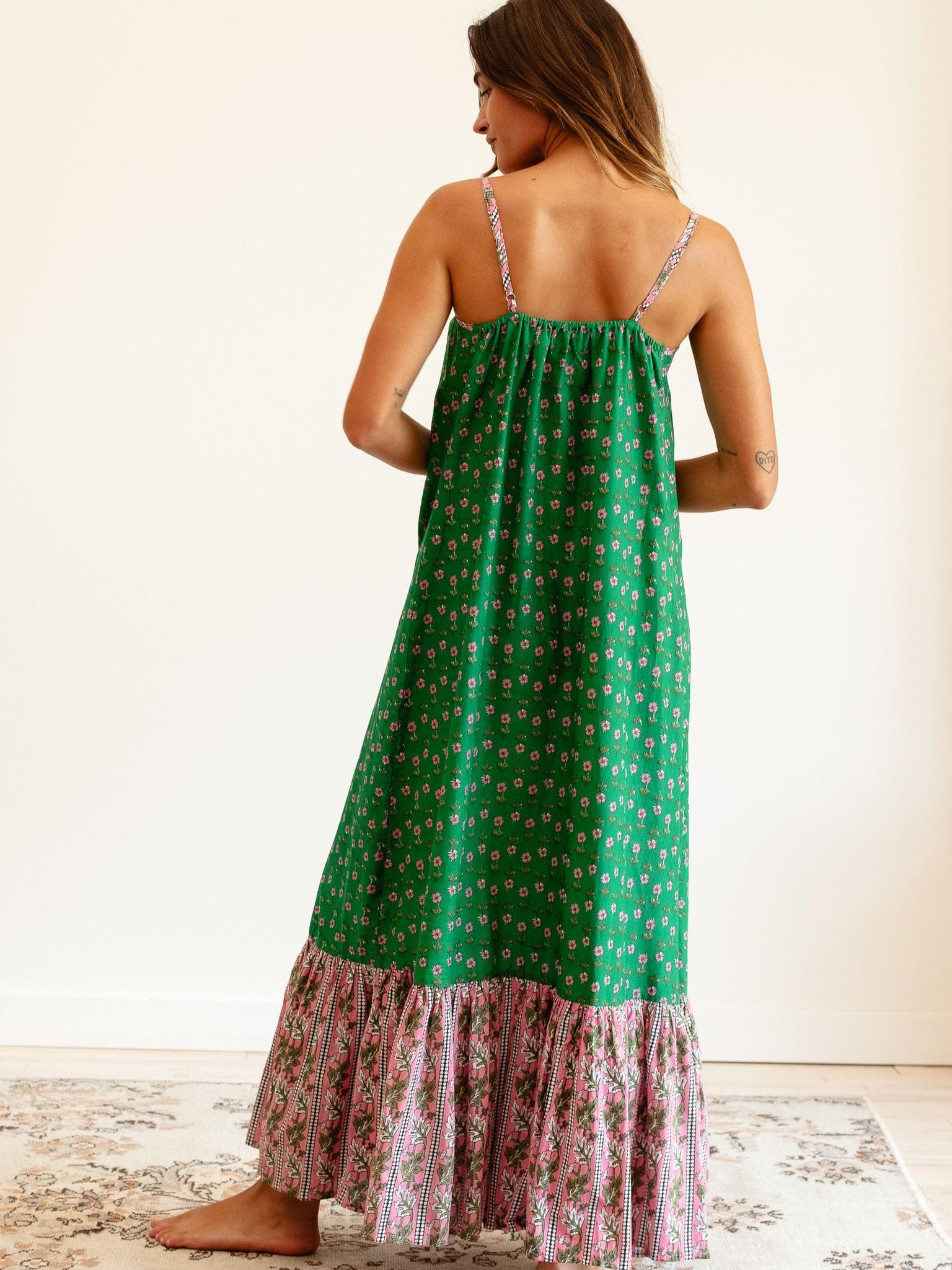 MILLE Clothing Sienna Dress in Jelly Bean