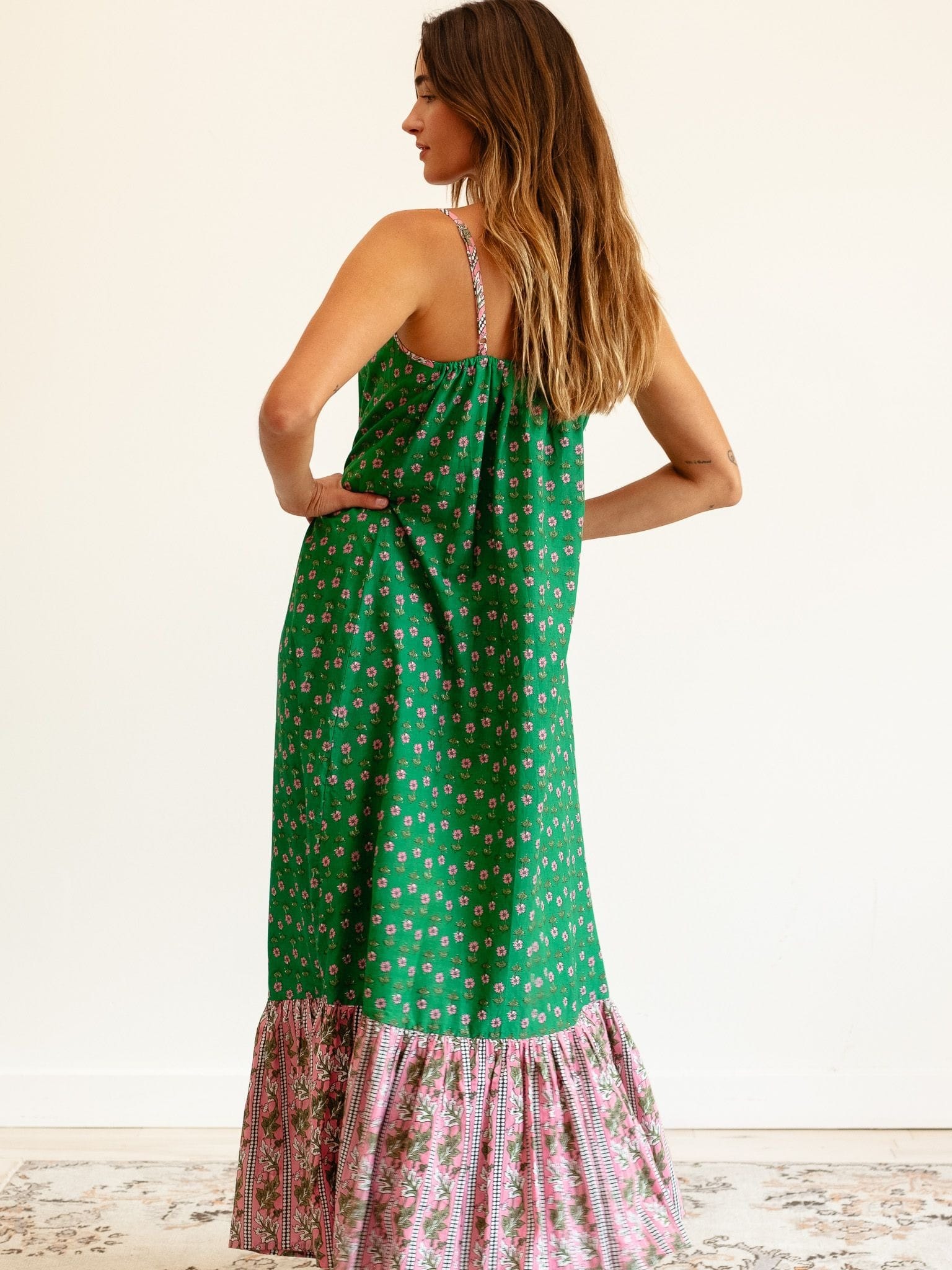 MILLE Clothing Sienna Dress in Jelly Bean