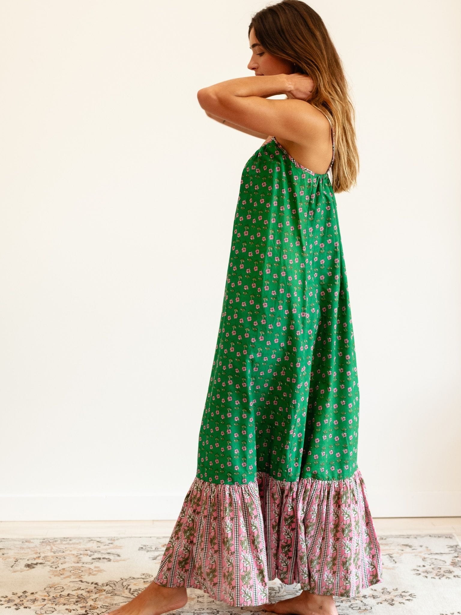 MILLE Clothing Sienna Dress in Jelly Bean