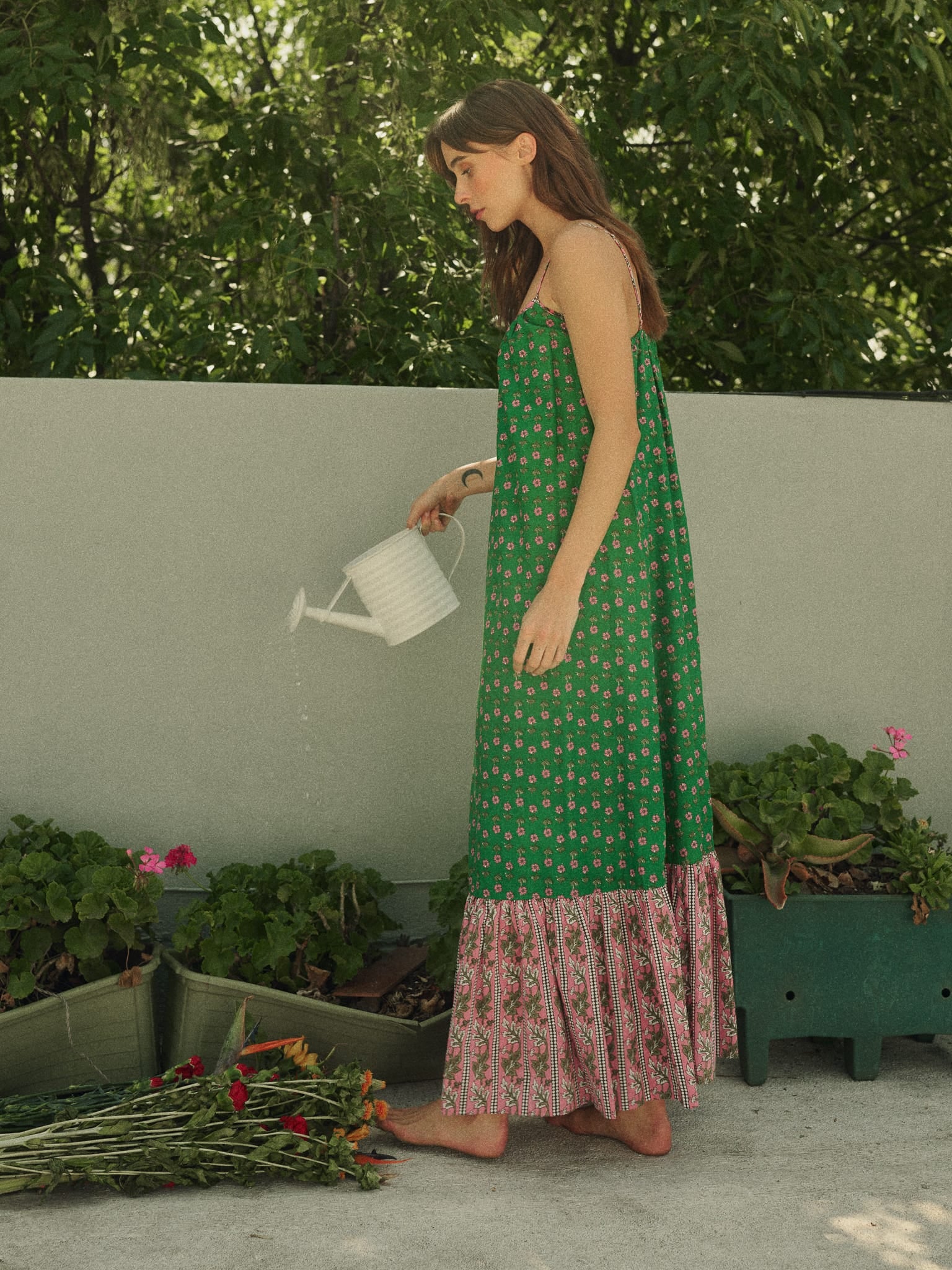 MILLE Clothing Sienna Dress in Jelly Bean
