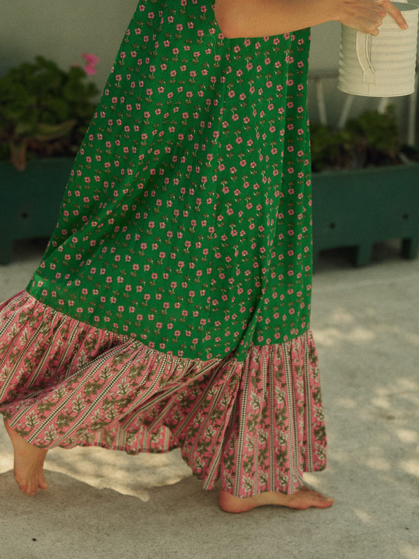 Sienna Dress in Jelly Bean — view 2