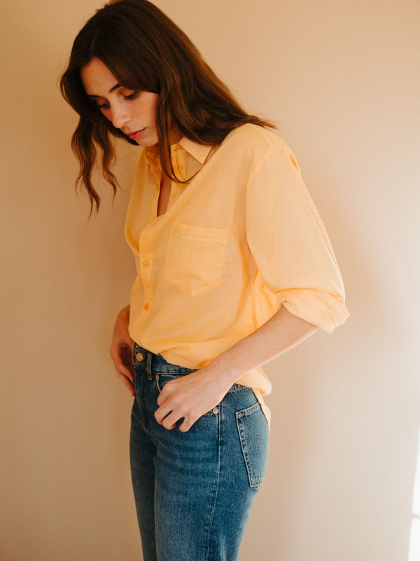 Sofia Top in Apricot — view 8