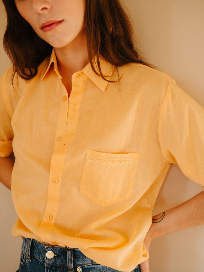 Sofia Top in Apricot