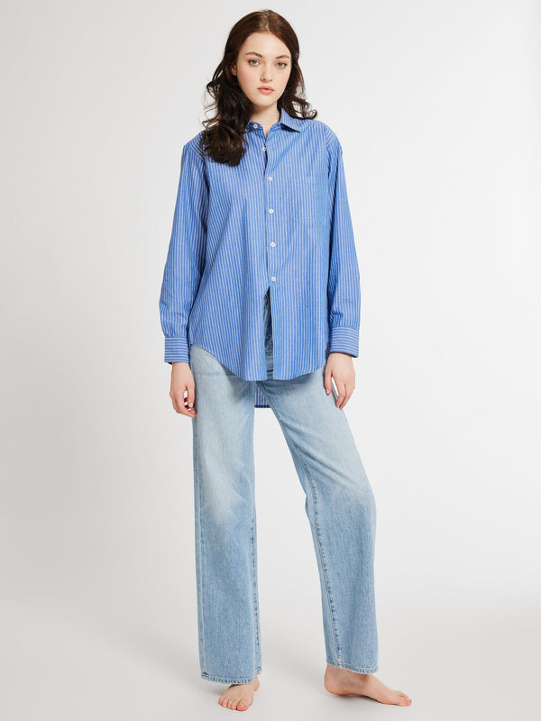 Sofia Top in Harbor Stripe — view 2
