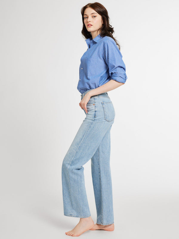 Sofia Top in Harbor Stripe — view 5