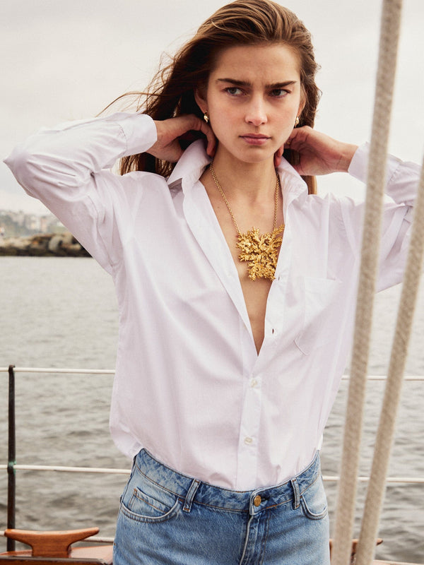 Sofia Top in White — view 1