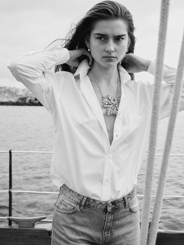 Sofia Top in White — view 9