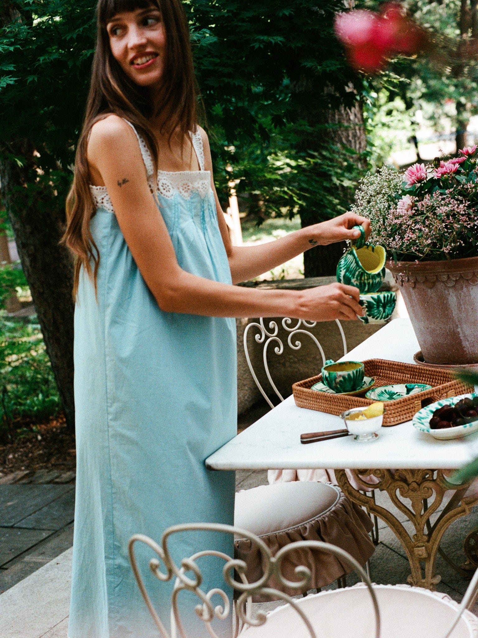 MILLE Clothing Soleil Dress in Robin's Egg