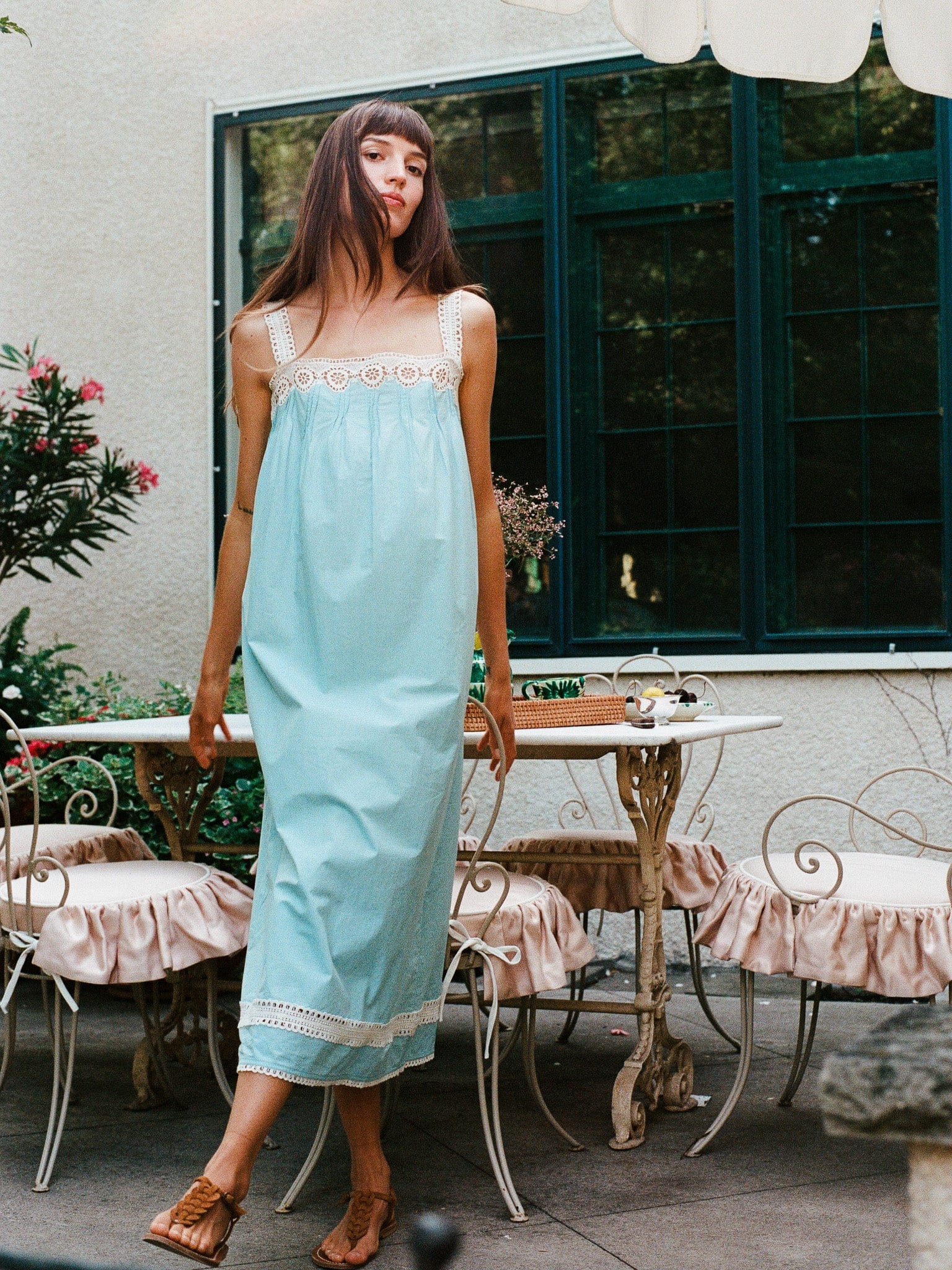 MILLE Soleil Dress in Robin's Egg M MILLE Soleil Dress in Robin's Egg M