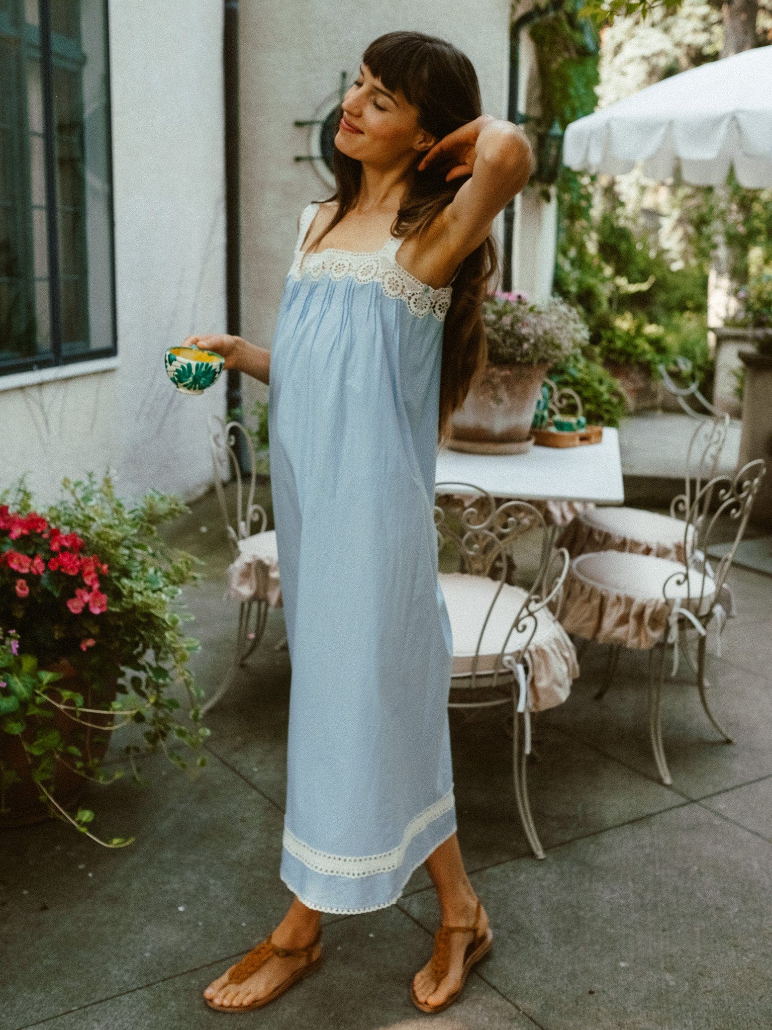 MILLE Soleil Dress in Robin's Egg M MILLE Soleil Dress in Robin's Egg M