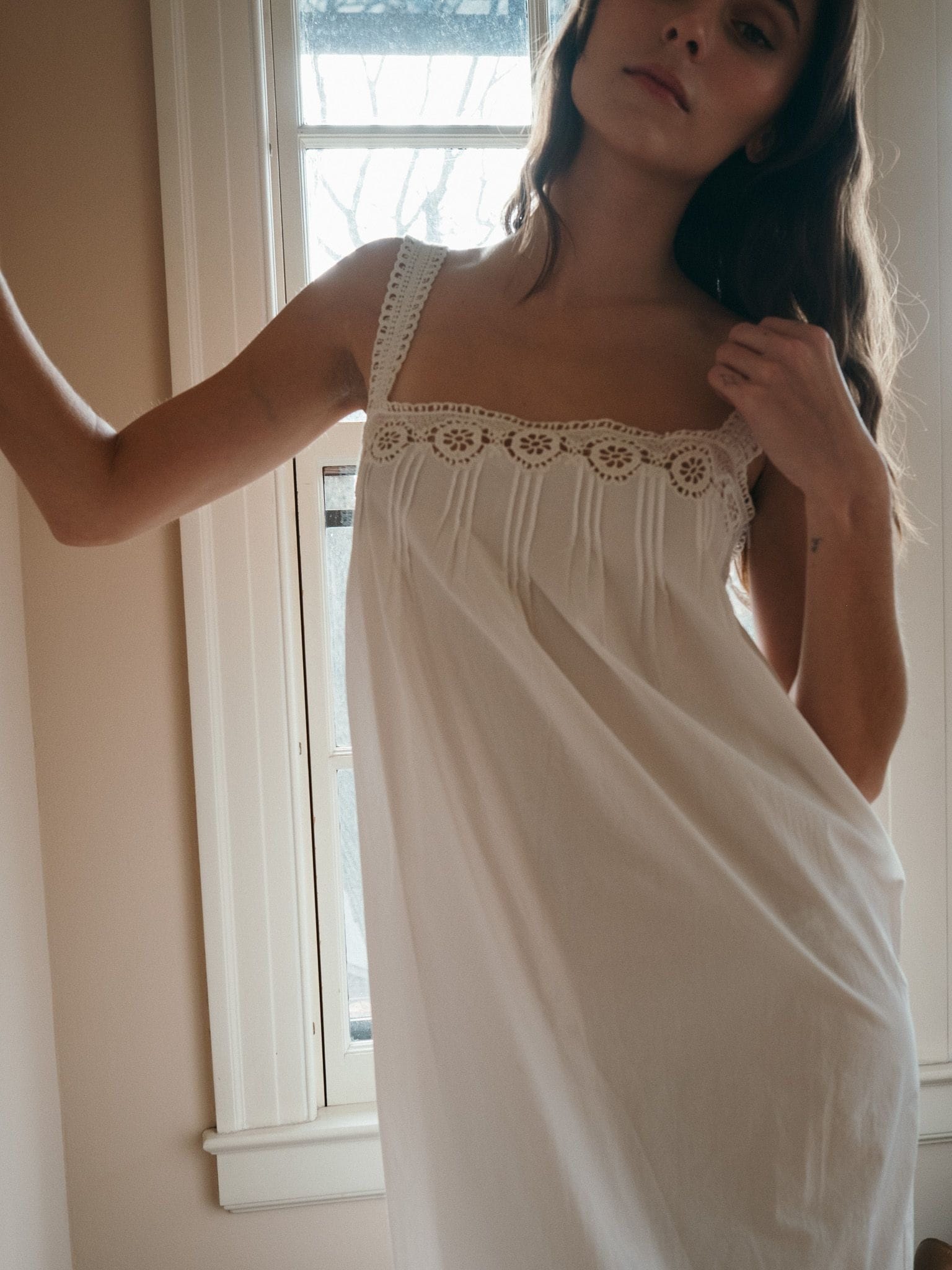 MILLE Clothing Soleil Dress in Salt