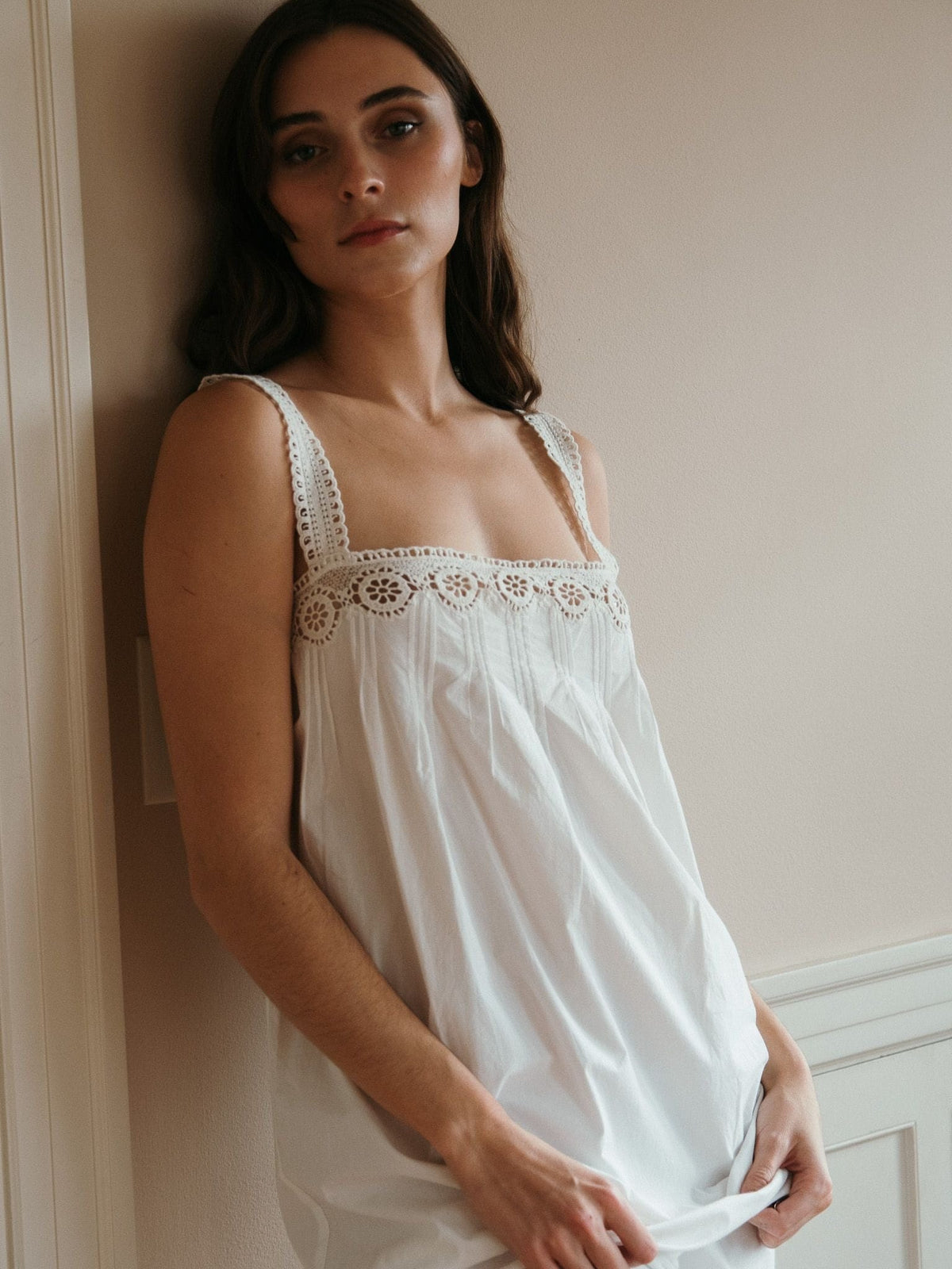 Soleil Dress in Salt — The cut
