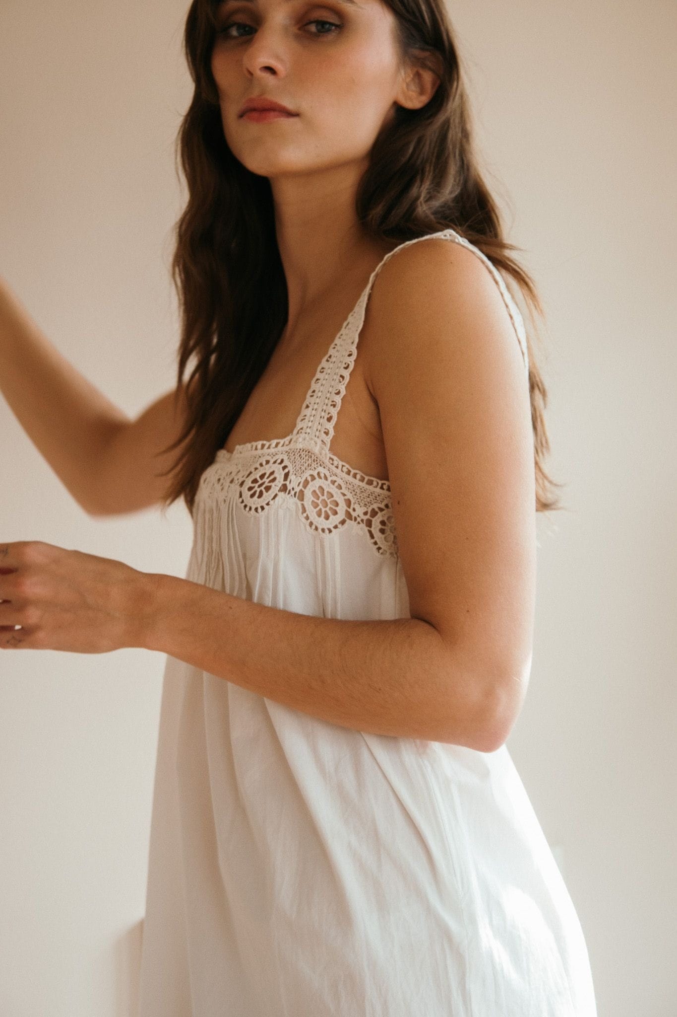 MILLE Clothing Soleil Dress in Salt