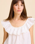MILLE Clothing Stella Top in Ivory