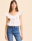 MILLE Clothing Stella Top in Ivory