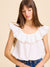 MILLE Clothing Stella Top in Ivory