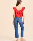 MILLE Clothing Stella Top in Scarlet