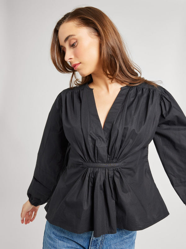 Stevie Top in Black — view 6