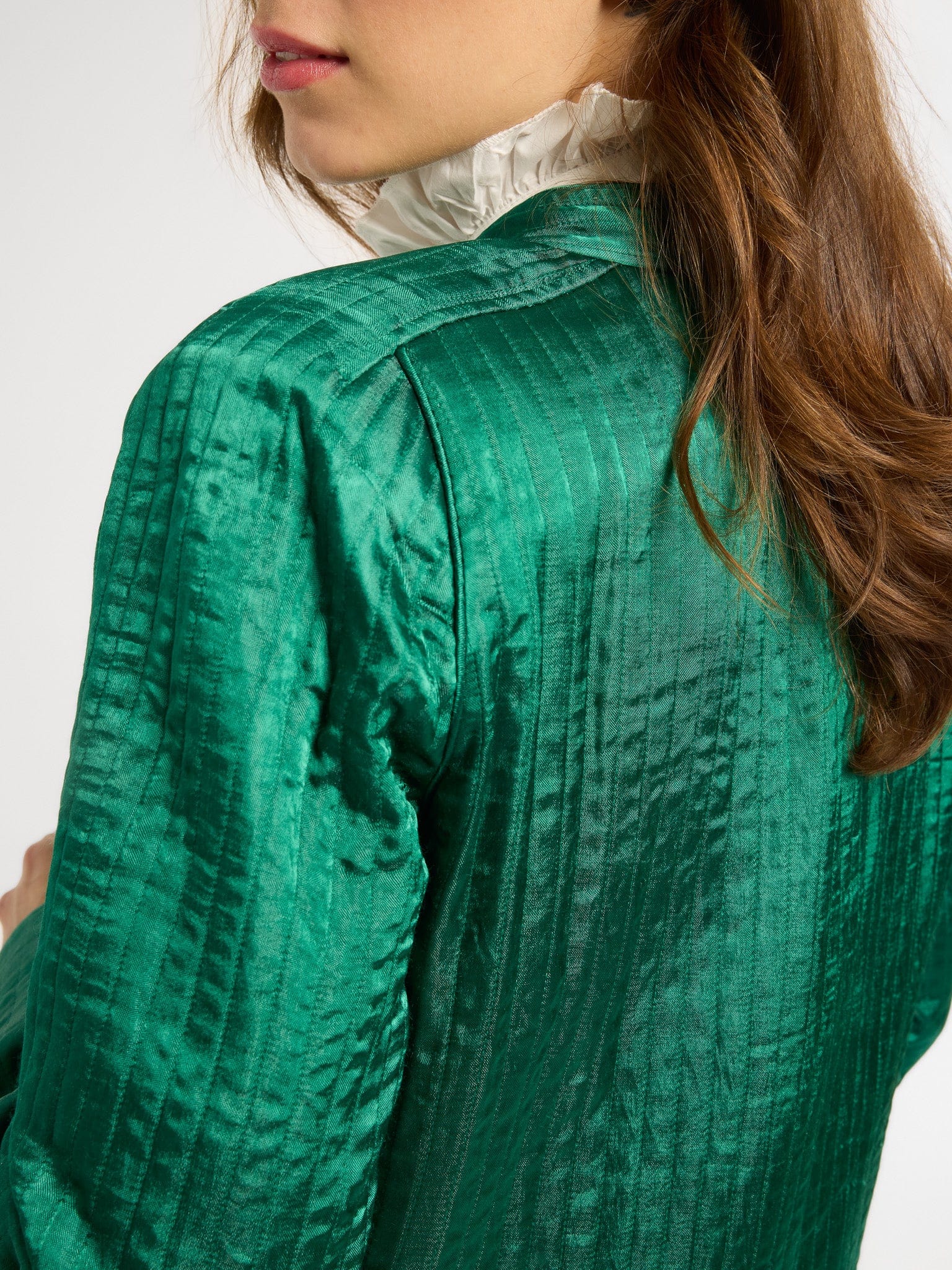 Sylvie Jacket in Emerald – MILLE