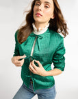 MILLE Clothing Sylvie Jacket in Emerald