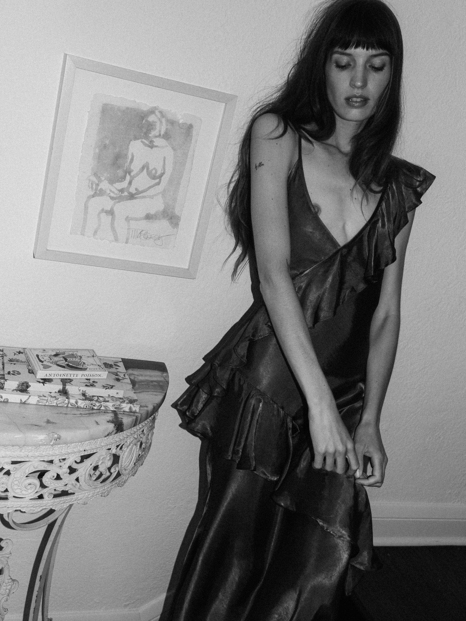 MILLE Clothing Tallulah Dress in Claret