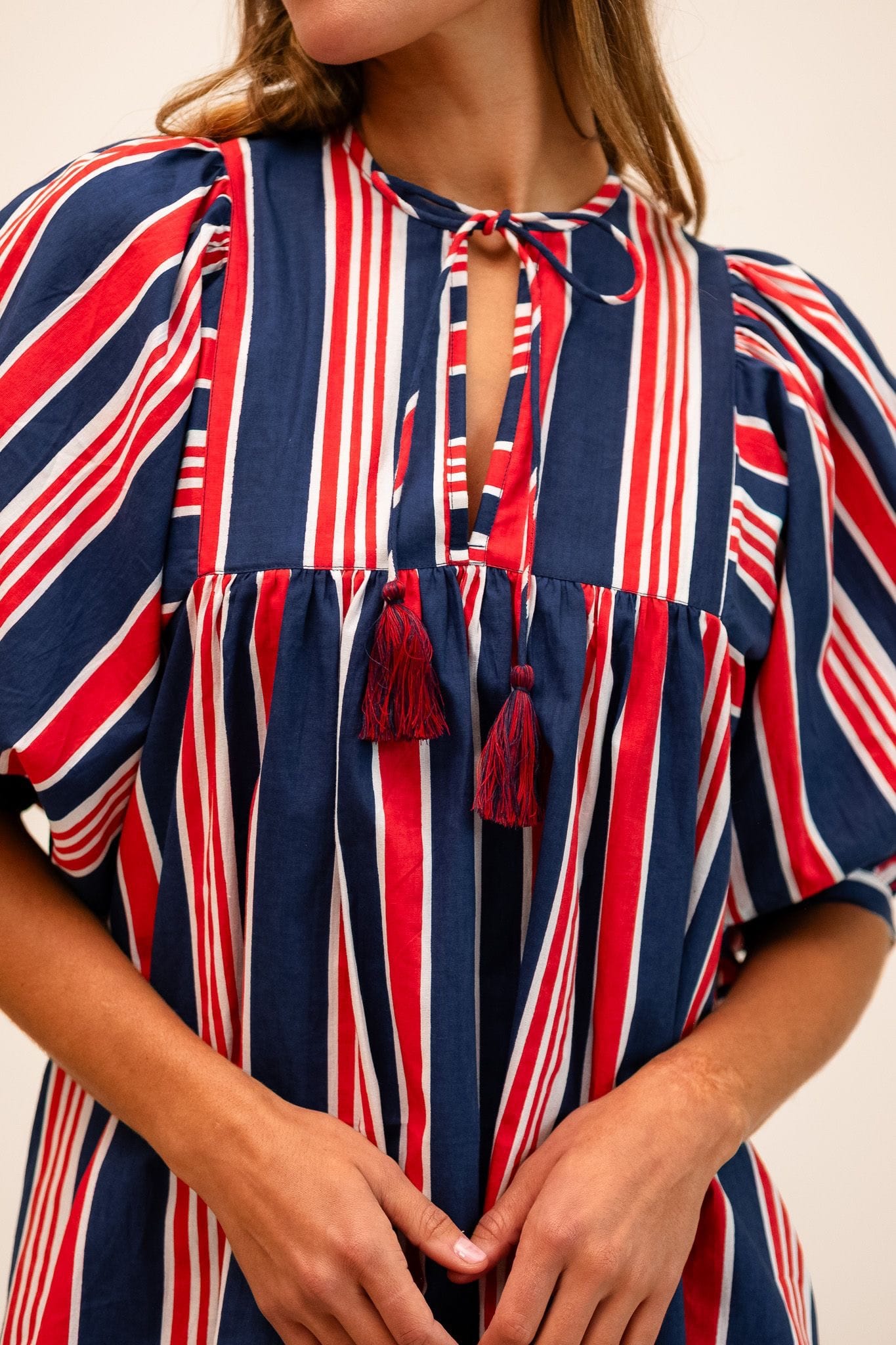 MILLE Clothing Thalia Top in Sailing Stripe