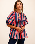 MILLE Clothing Thalia Top in Sailing Stripe