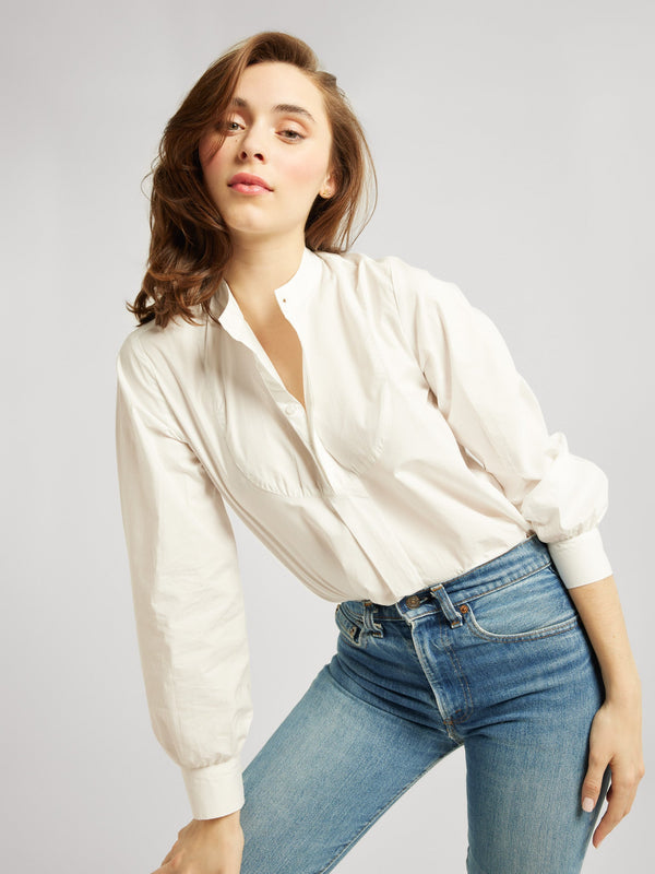 Tilda Top in White — view 1