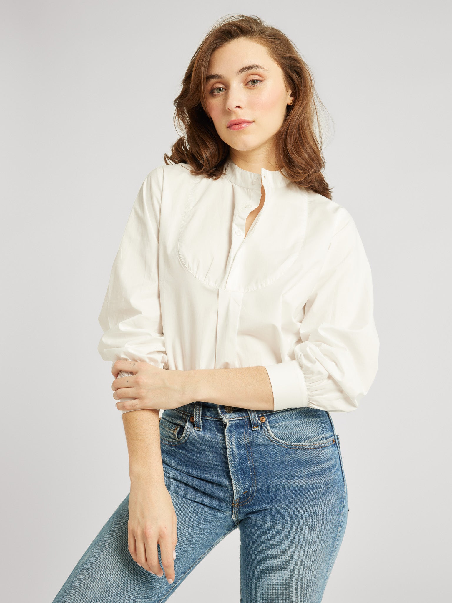 MILLE Clothing Tilda Top in White